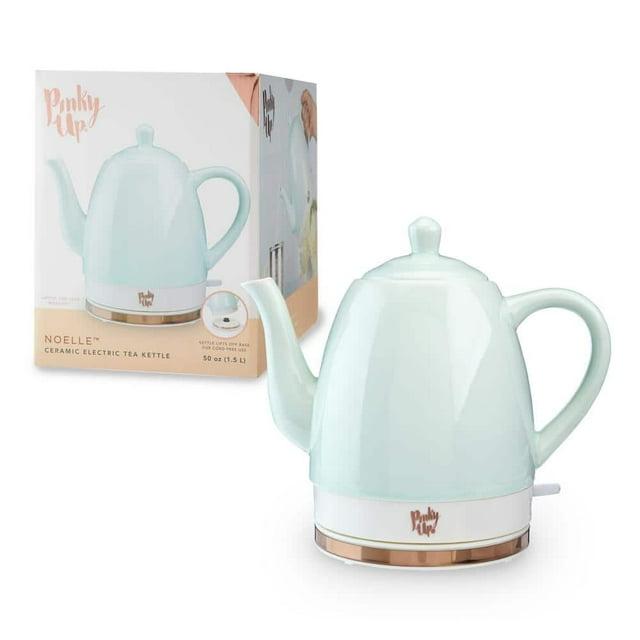Pinky Up Noelle Ceramic Electric Tea Kettle