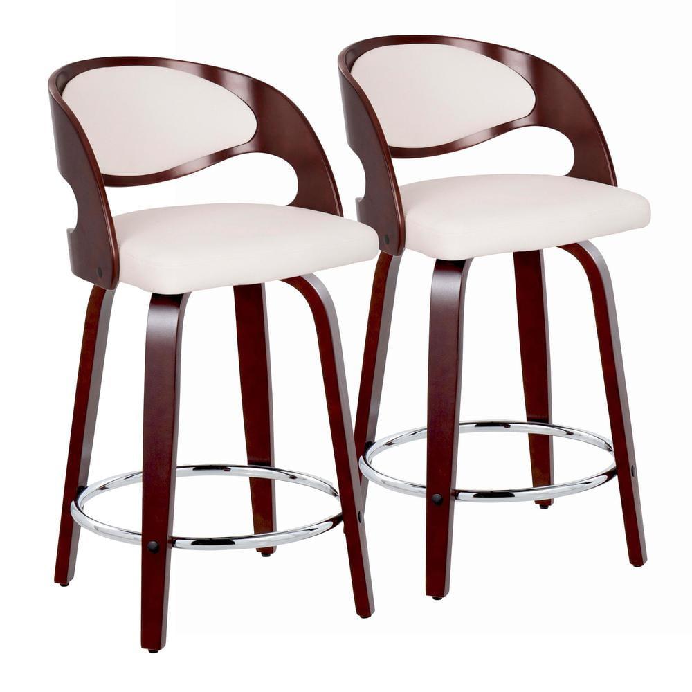 Swivel Upholstered 24.24'' Counter Stool