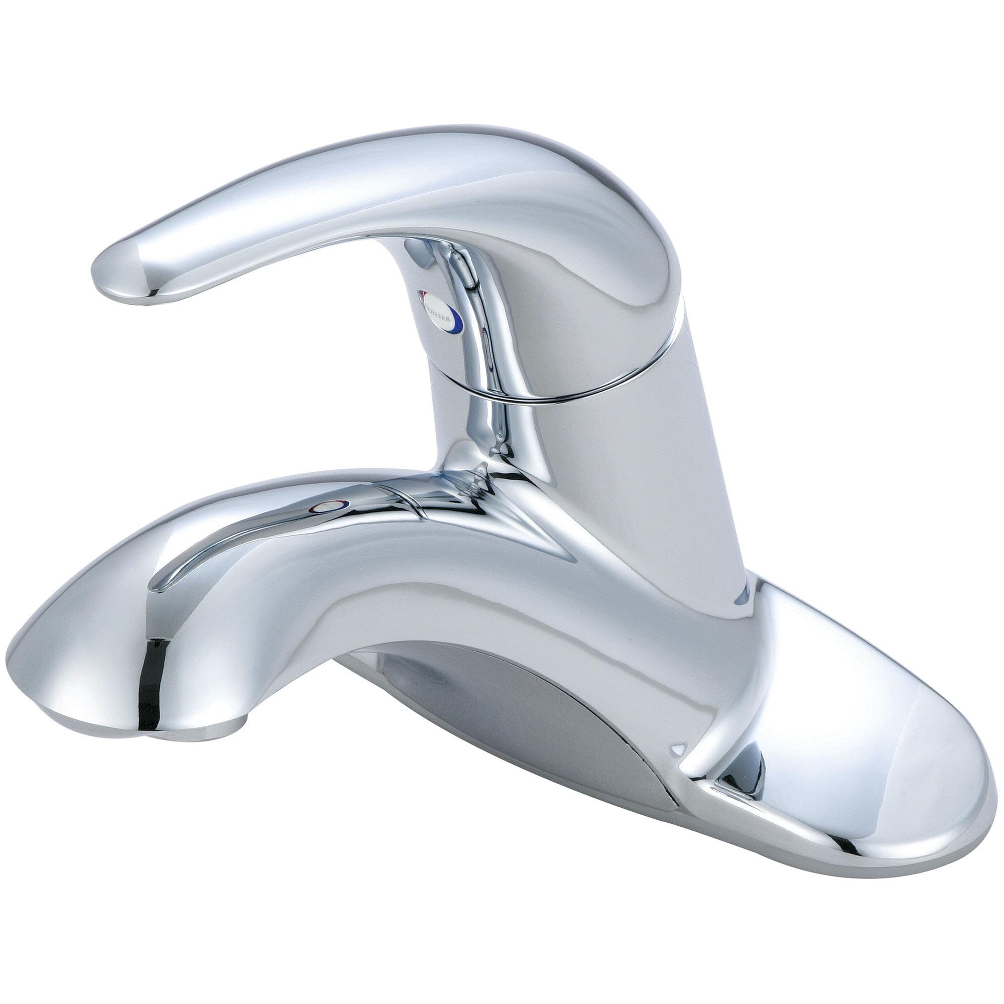 Legacy Polished Chrome Single-Handle Centerset Bathroom Faucet