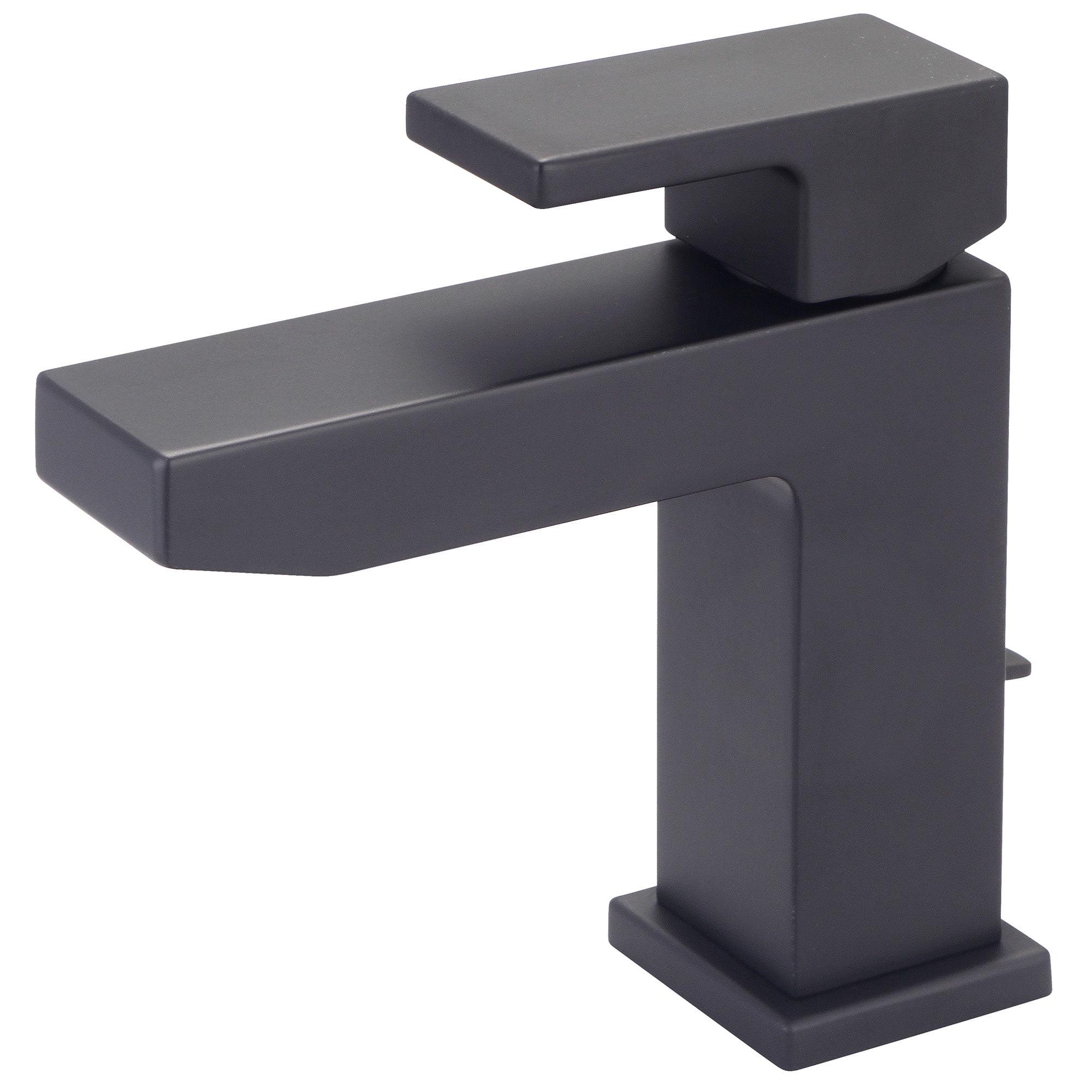 Mod Single-Hole Single-handle Bathroom Faucet with Drain Assembly