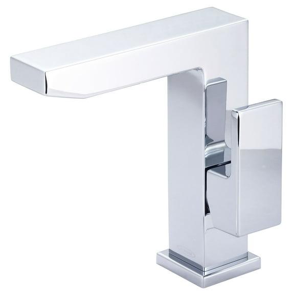 Mod Single-Hole Single-handle Bathroom Faucet with Drain Assembly