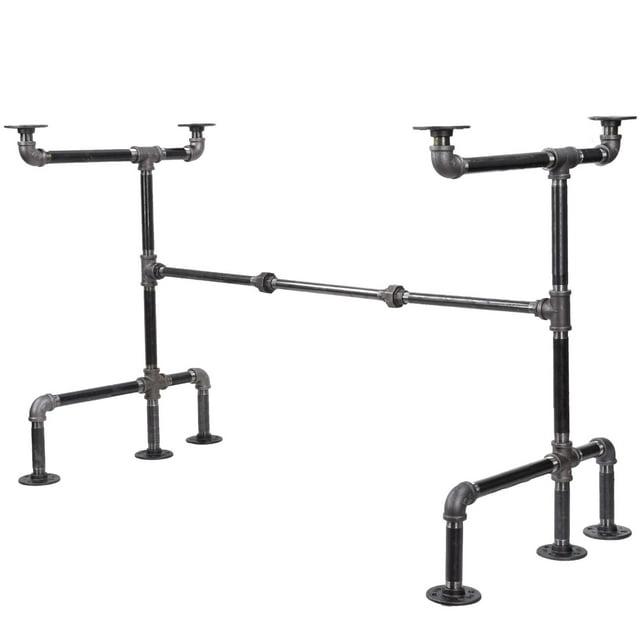 Pipe Décor "M" Design Desk Kit Industrial Steel Pipe