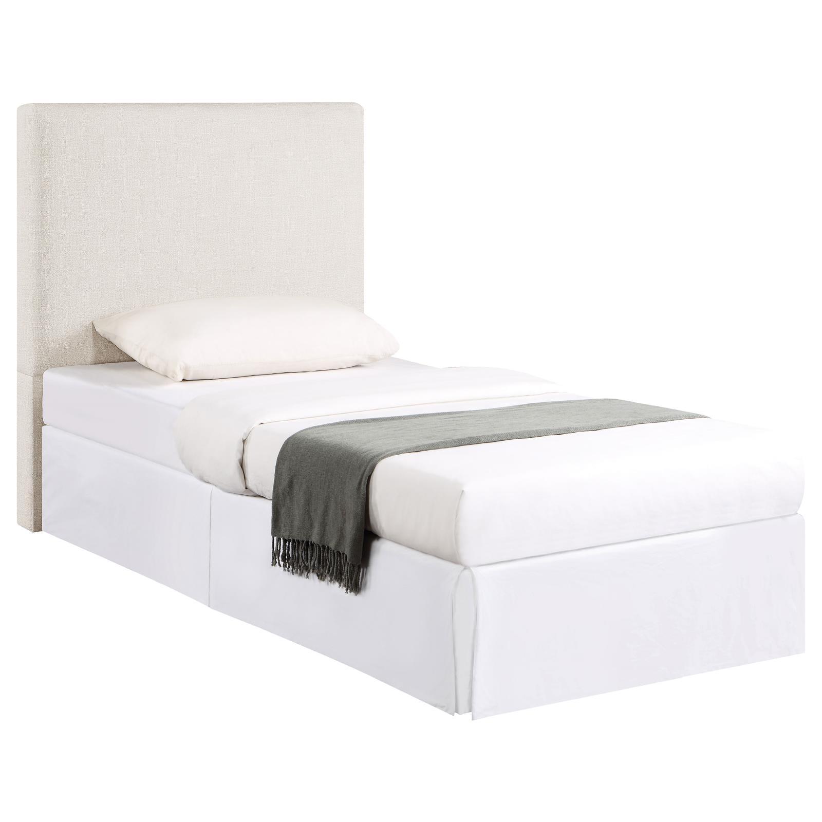 Coaster Twin Pirro Transitional Upholstered Headboard Sand