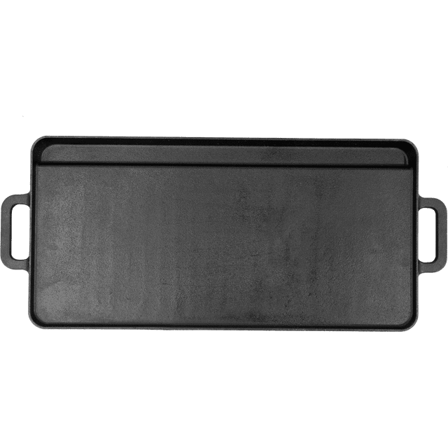 Pit Boss Pit Boss Cast Iron Rectangular Reversible Grill and Griddle Pan
