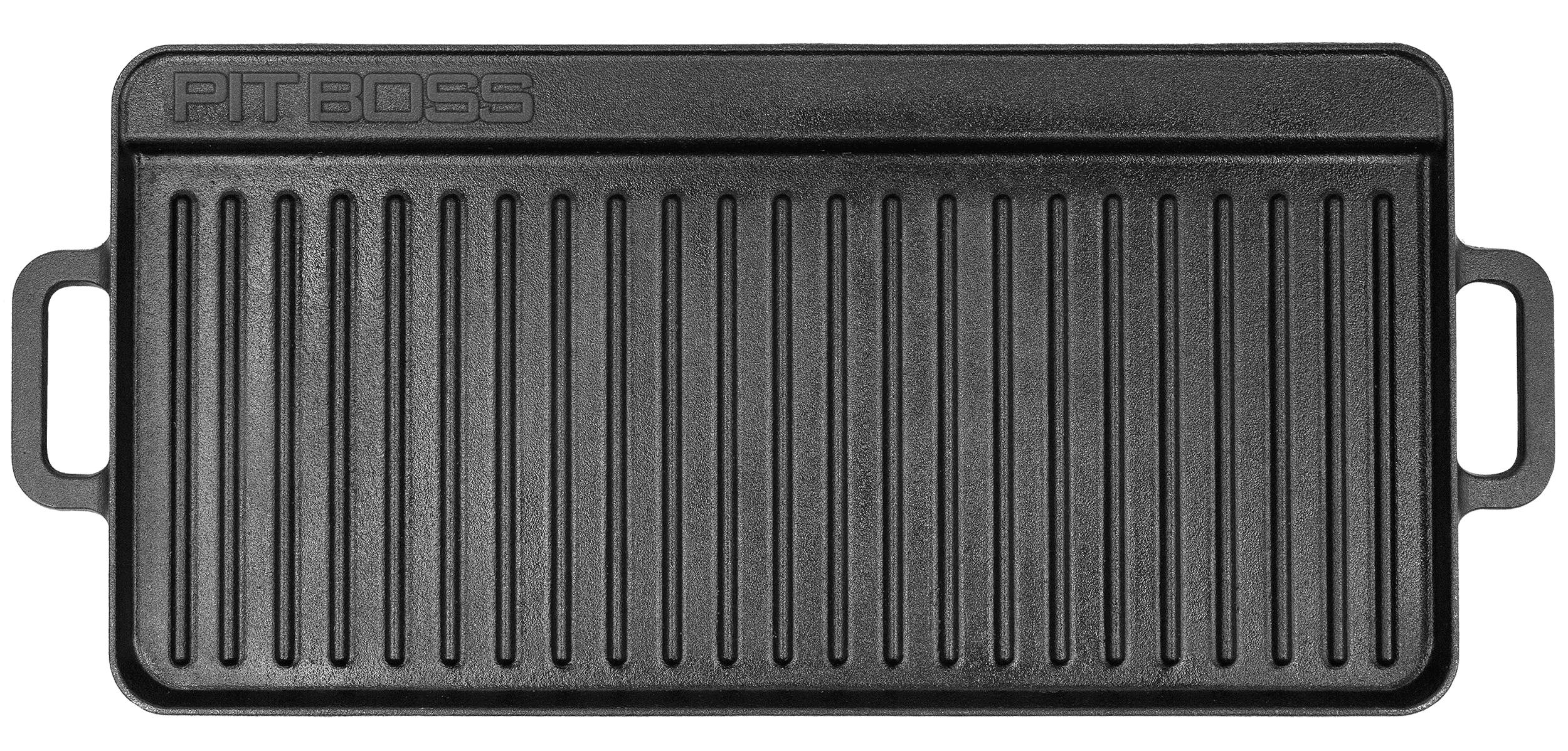 Pit Boss Pit Boss Cast Iron Rectangular Reversible Grill and Griddle Pan
