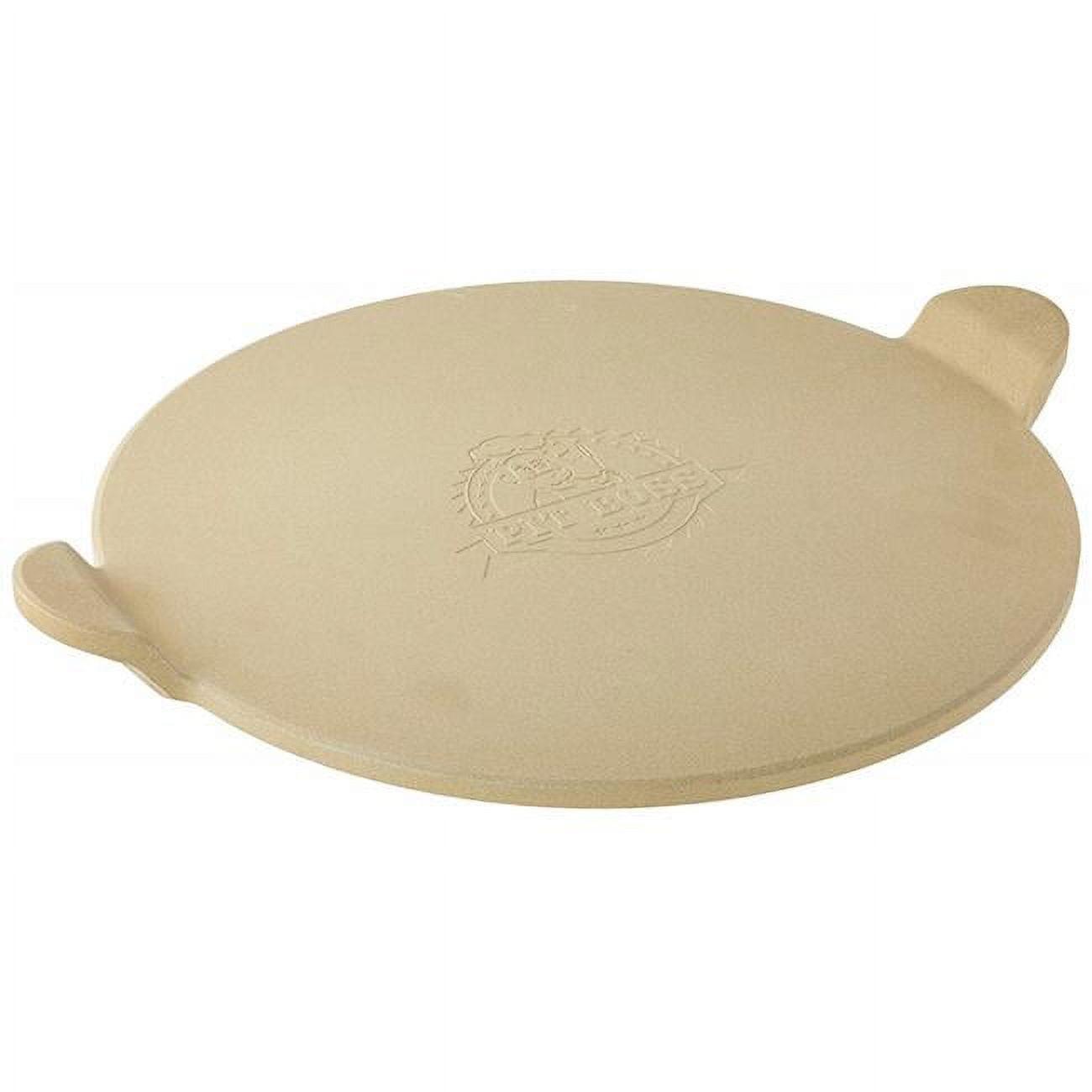 Pit Boss 15" Beige Ceramic Pizza Stone with Handles