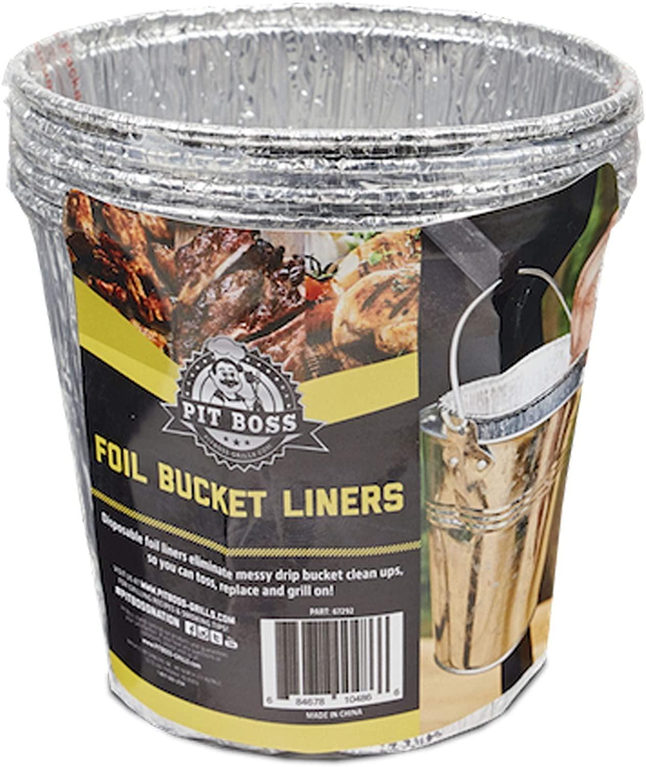 Pit Boss Foil Bucket Liner (Set of 6)