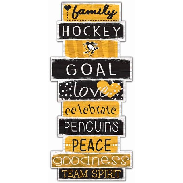 Pittsburgh Penguins 24'' Celebrations Stack Sign