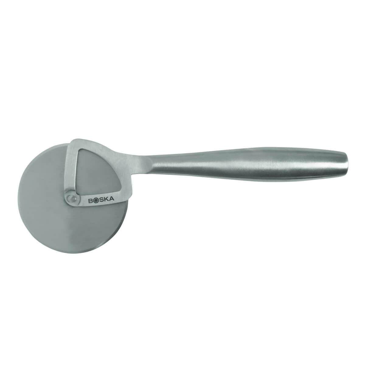 Boska Stainless Steel Lightweight Pizza Cutter with Non-Stick Roller