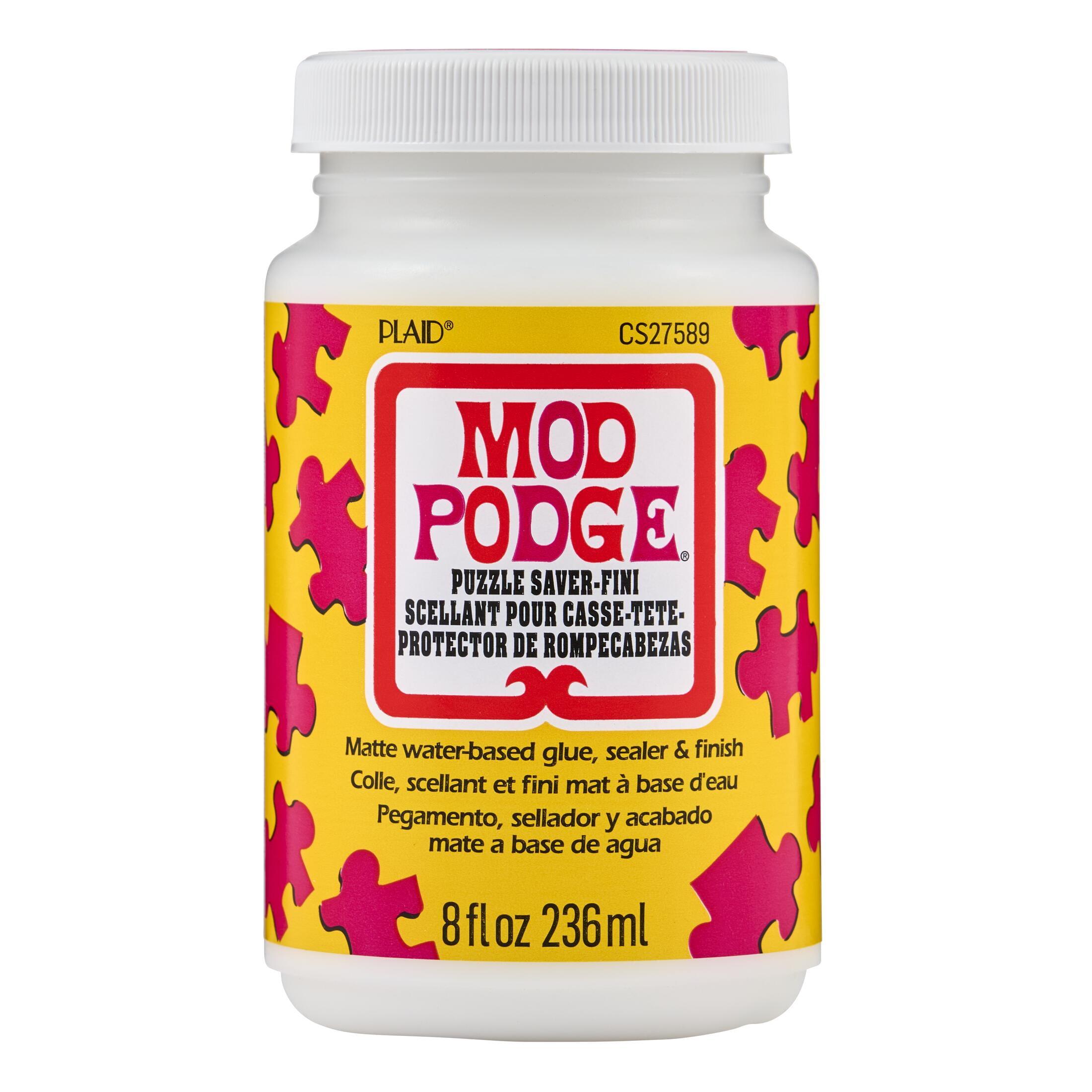 Mod Podge Puzzle Saver Matte Sealer, Glue, and Finish, 8 fl oz