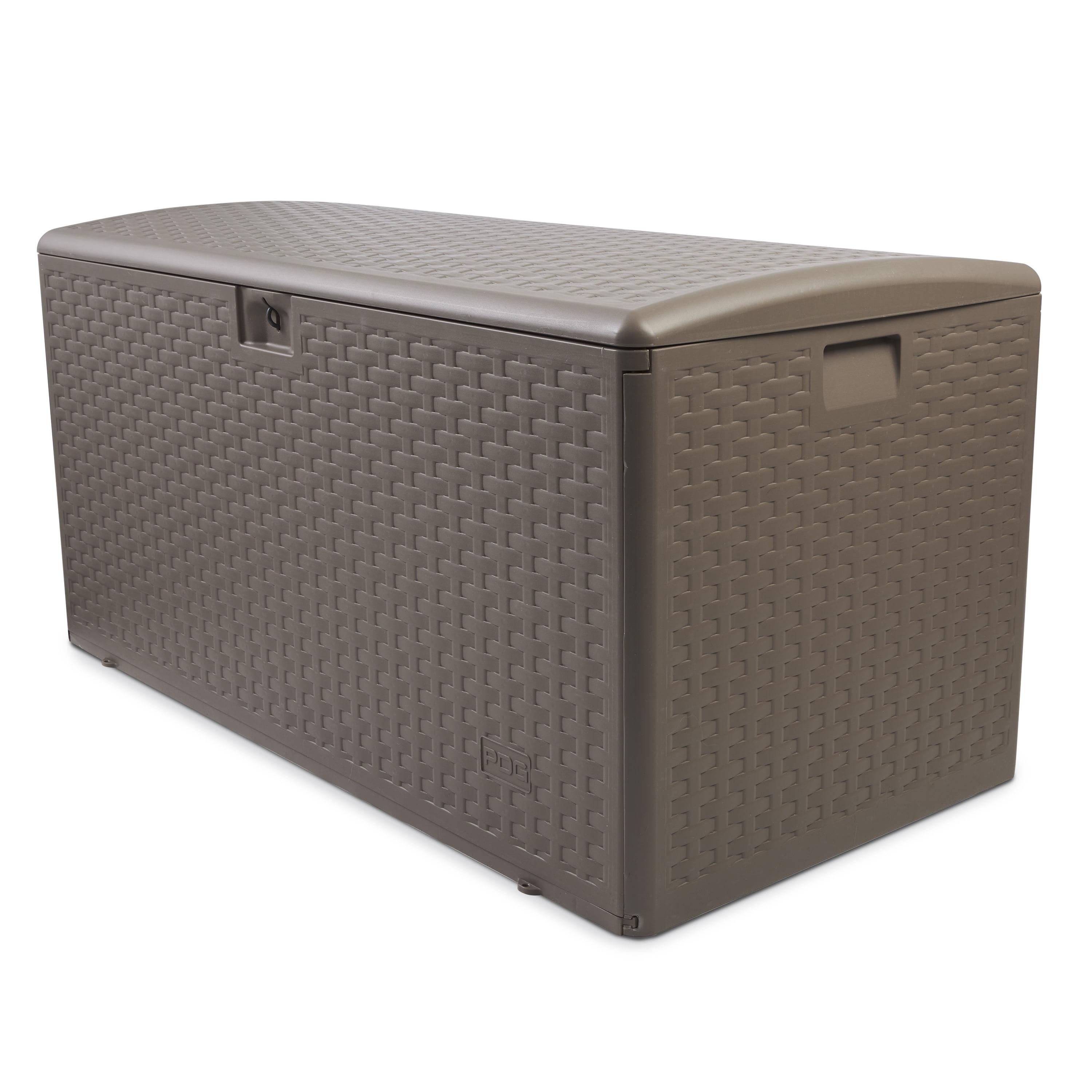 Plastic Development Group 48'' W 99 Gallons Water Resistant Resin Deck Box in Gray