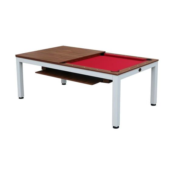 Playcraft Playcraft Glacier 7' Pool Table with Dining Top and Steel Legs