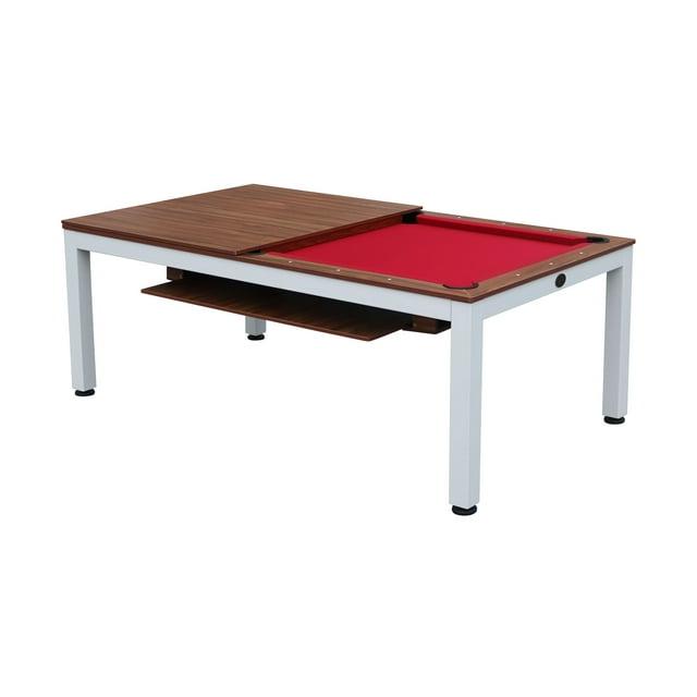 Playcraft Playcraft Glacier 7' Pool Table with Dining Top and Steel Legs