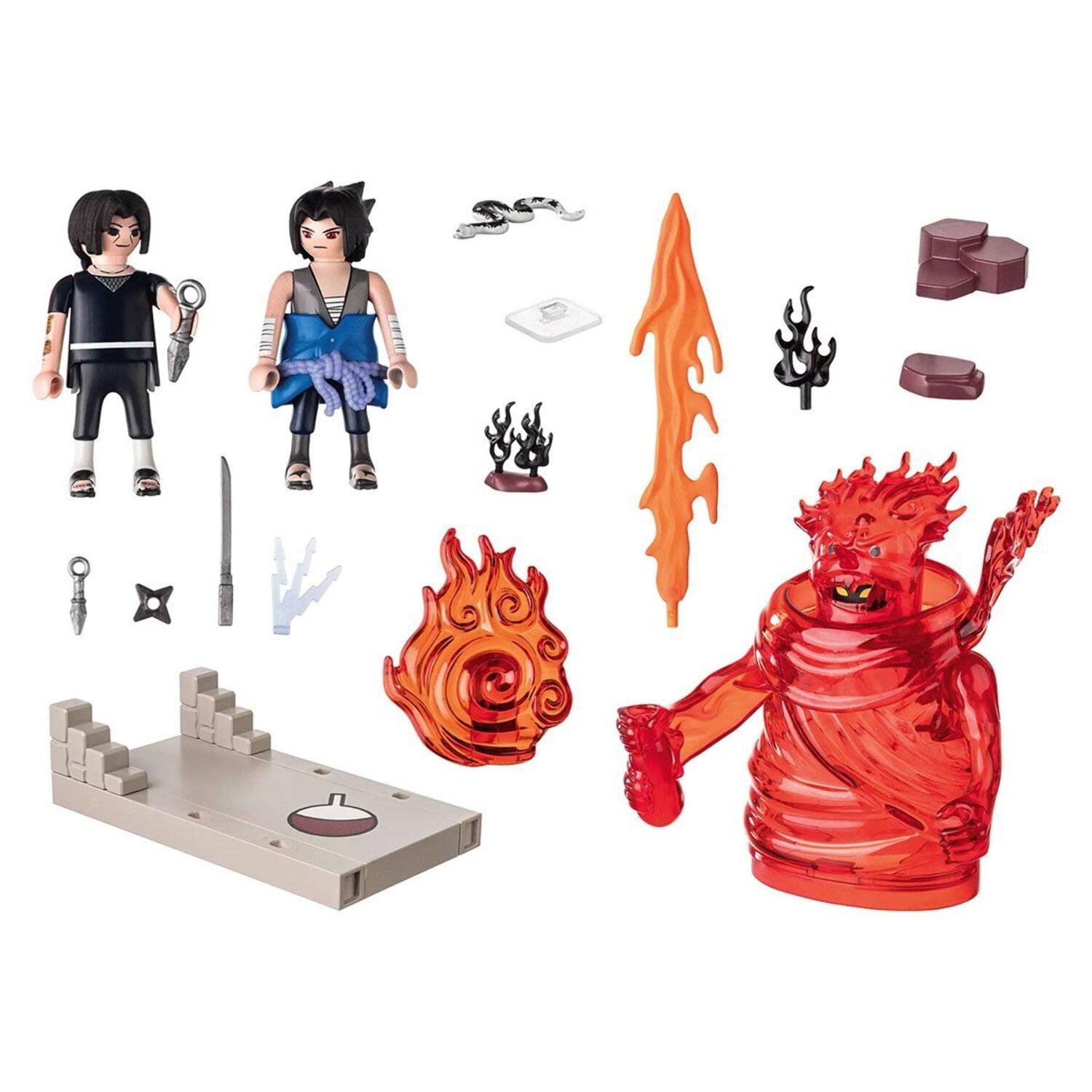 Naruto Shippuden Sasuke vs. Itachi Playset with Accessories