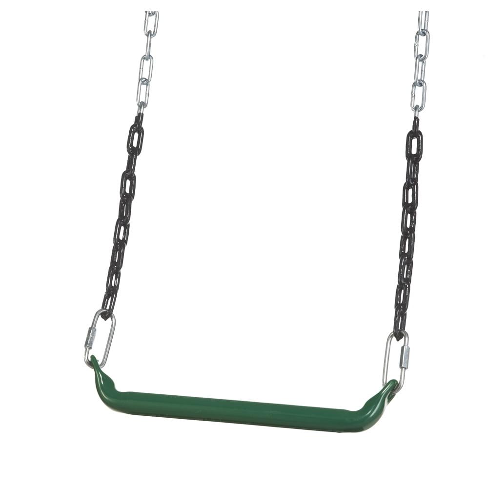 Commercial Grade Green Steel Trapeze Bar with Chains