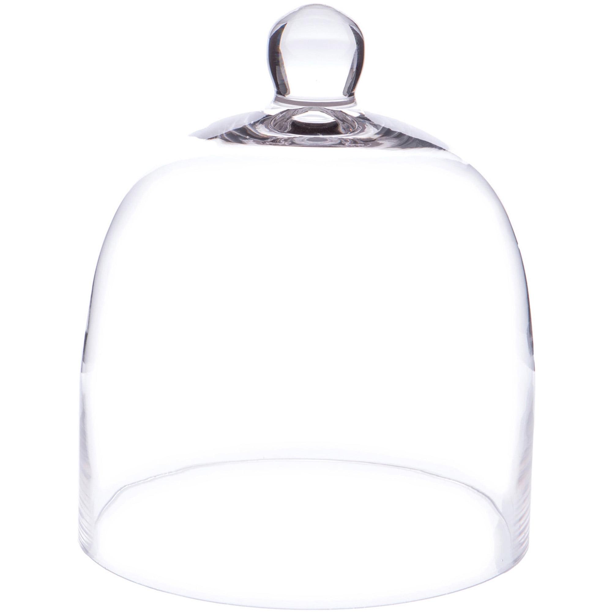 Plymor 7.875 inch x 9.5 inch Bell Jar Glass Display Dome Cloche (Interior size 7.5" x 7.5")