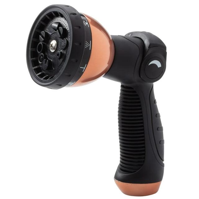 Pocket Hose Copper Bullet Spray Nozzle Infused with Copper, AS-SEEN-ON-TV, 10 Spray Patterns