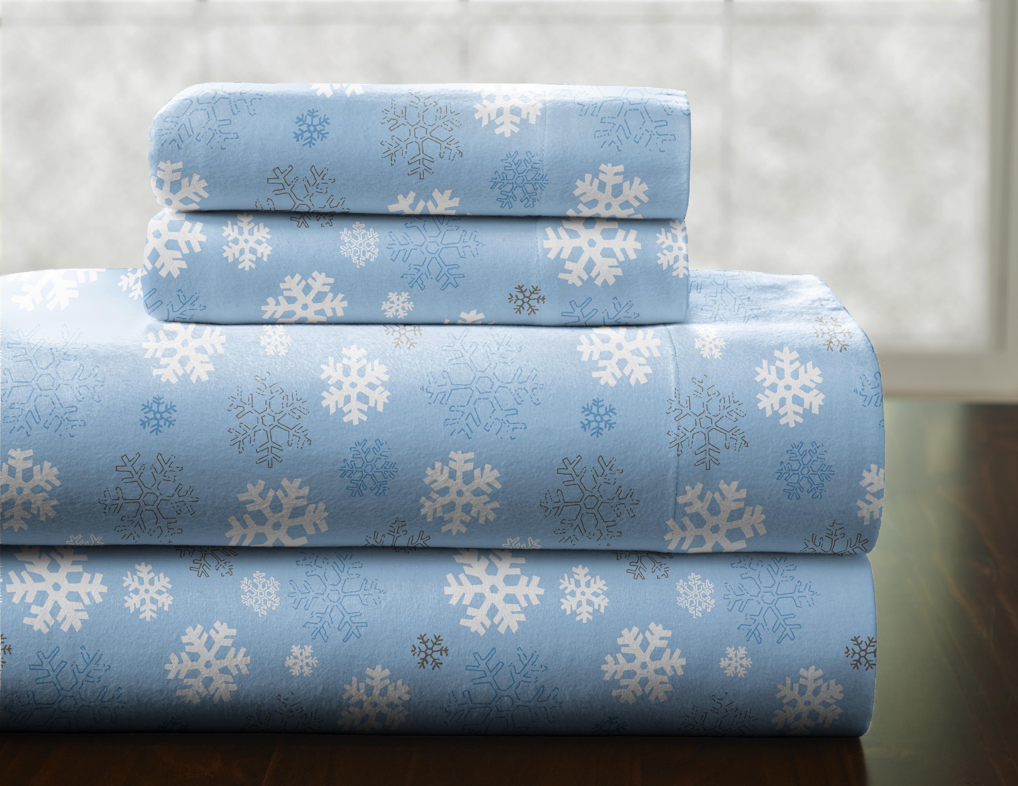 Pointehaven Flannel Damask Sheet Set
