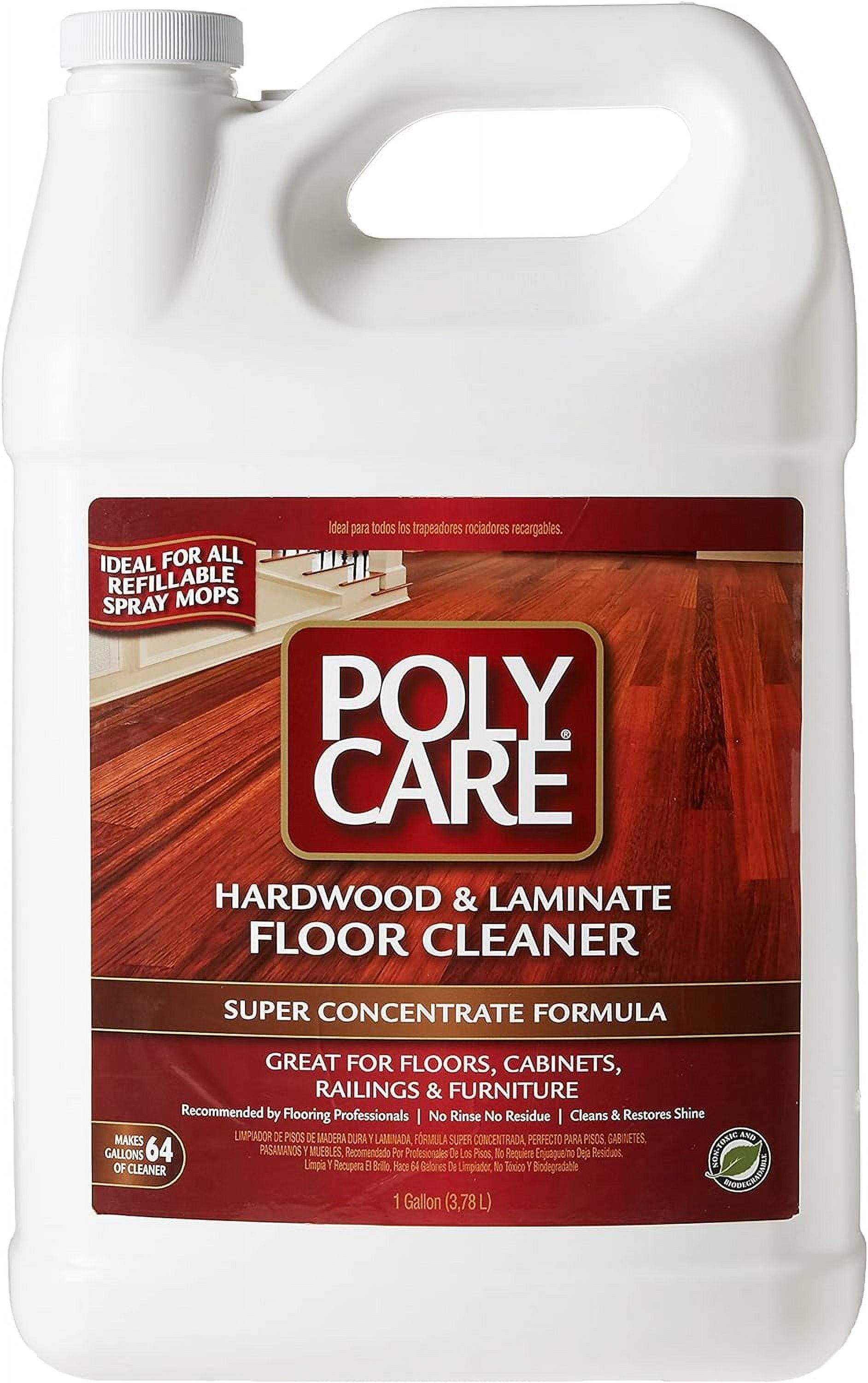 PolyCare Super Concentrate Hardwood & Laminate Floor Cleaner 1-Gallon