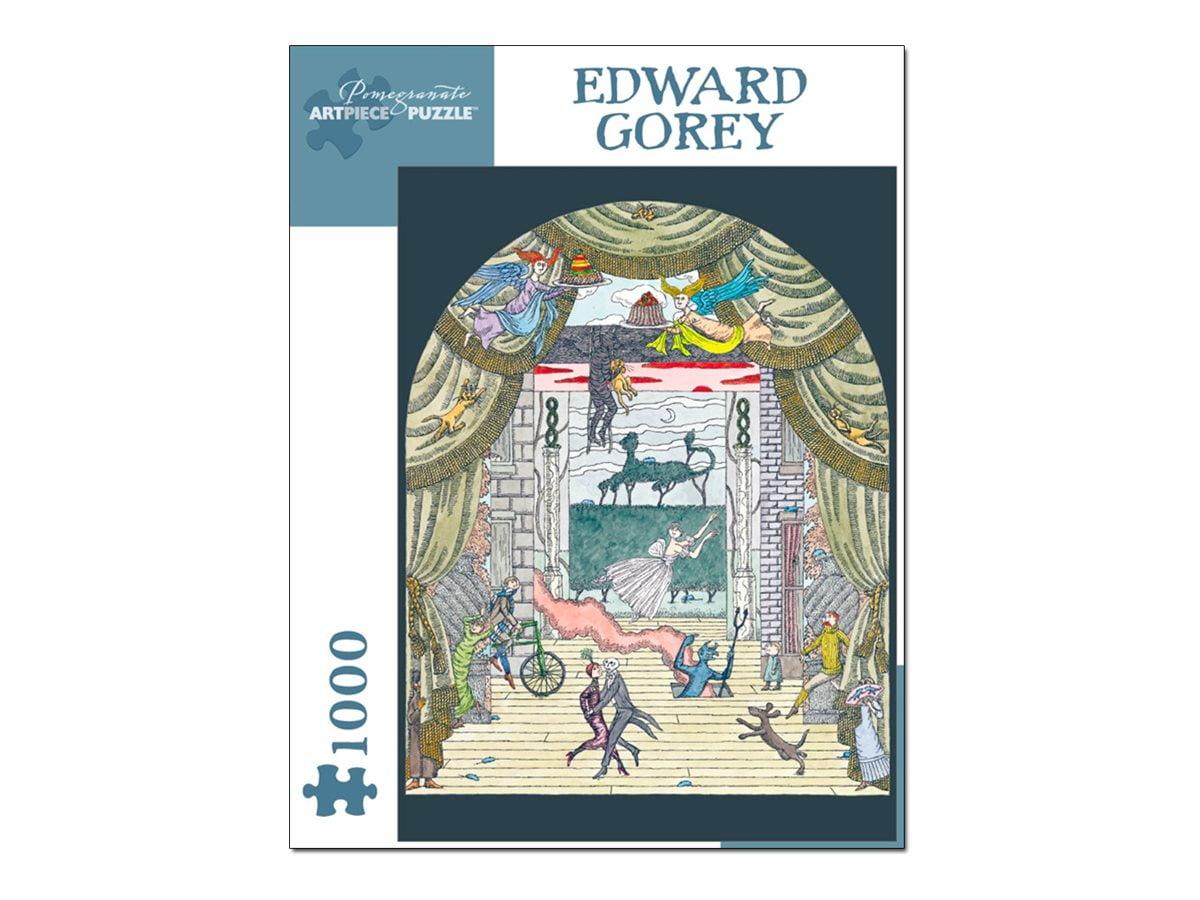 Pomegranate Edward Gorey Untitled Puzzle JIgsaw Puzzle - 1000pc
