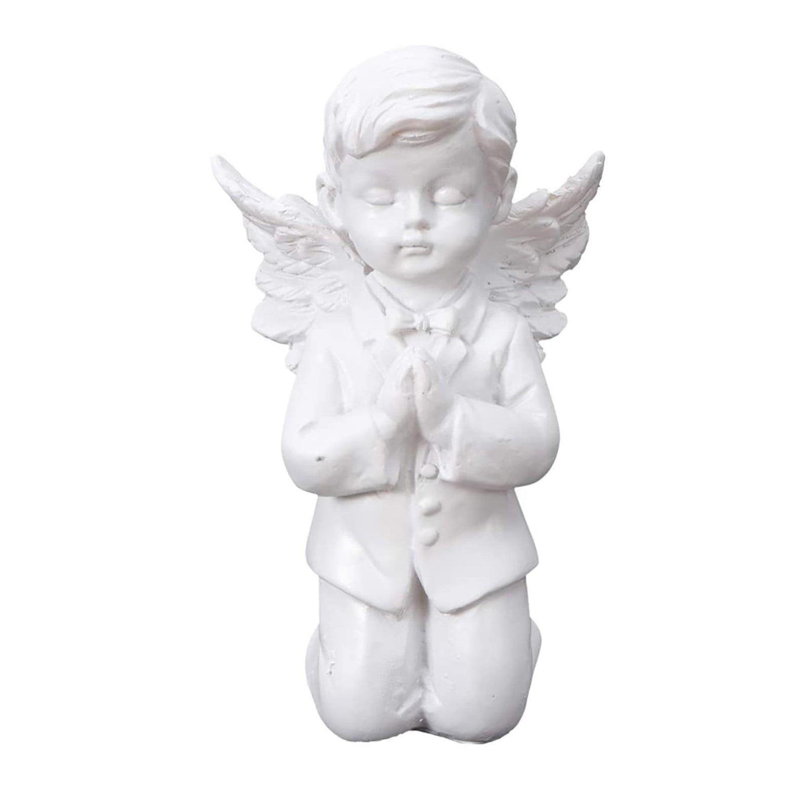 Pompotops Praying Cherub Adorable Cherubs Angels Statues Figurine Indoor Outdoor Home