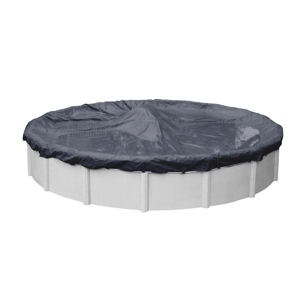 Heavy-Duty 21 ft Round Blue Winter Pool Cover