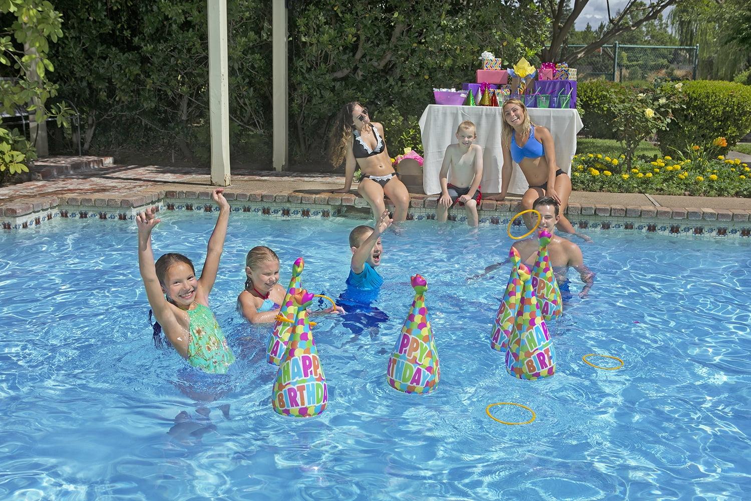 Poolmaster Party Hats Swimming Pool, Outdoor and Indoor Ring Toss Game
