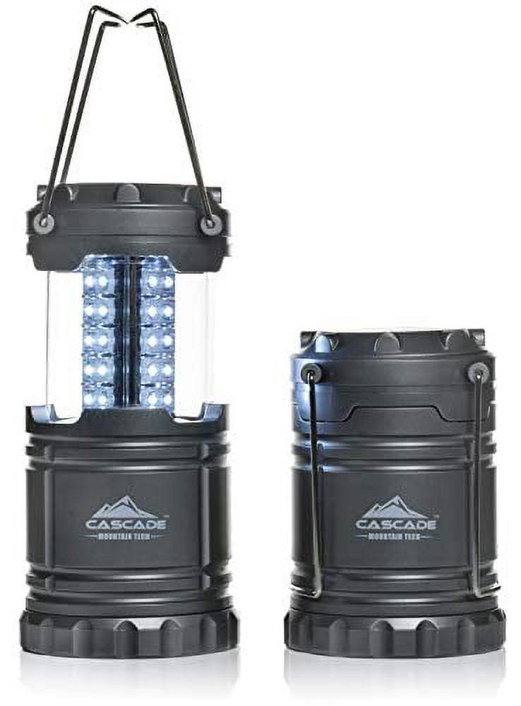 Pop up LED Lantern -2 Pack - Perfect Lighting for Camping, Bbq's and Emergency Light (.5 lbs Each)