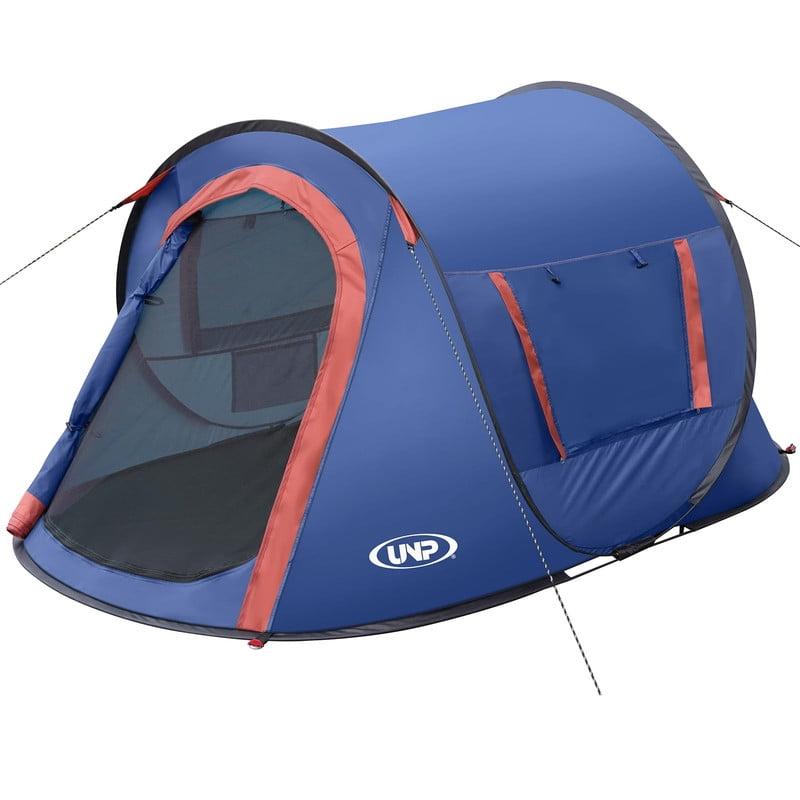 Pop-up Tent, 2 Person Camping Tent,Instant Portable Beach Tent,Easy Pop Up Shade Tents 2 Doors for Camping Hiking & Traveling with Carrying Bag