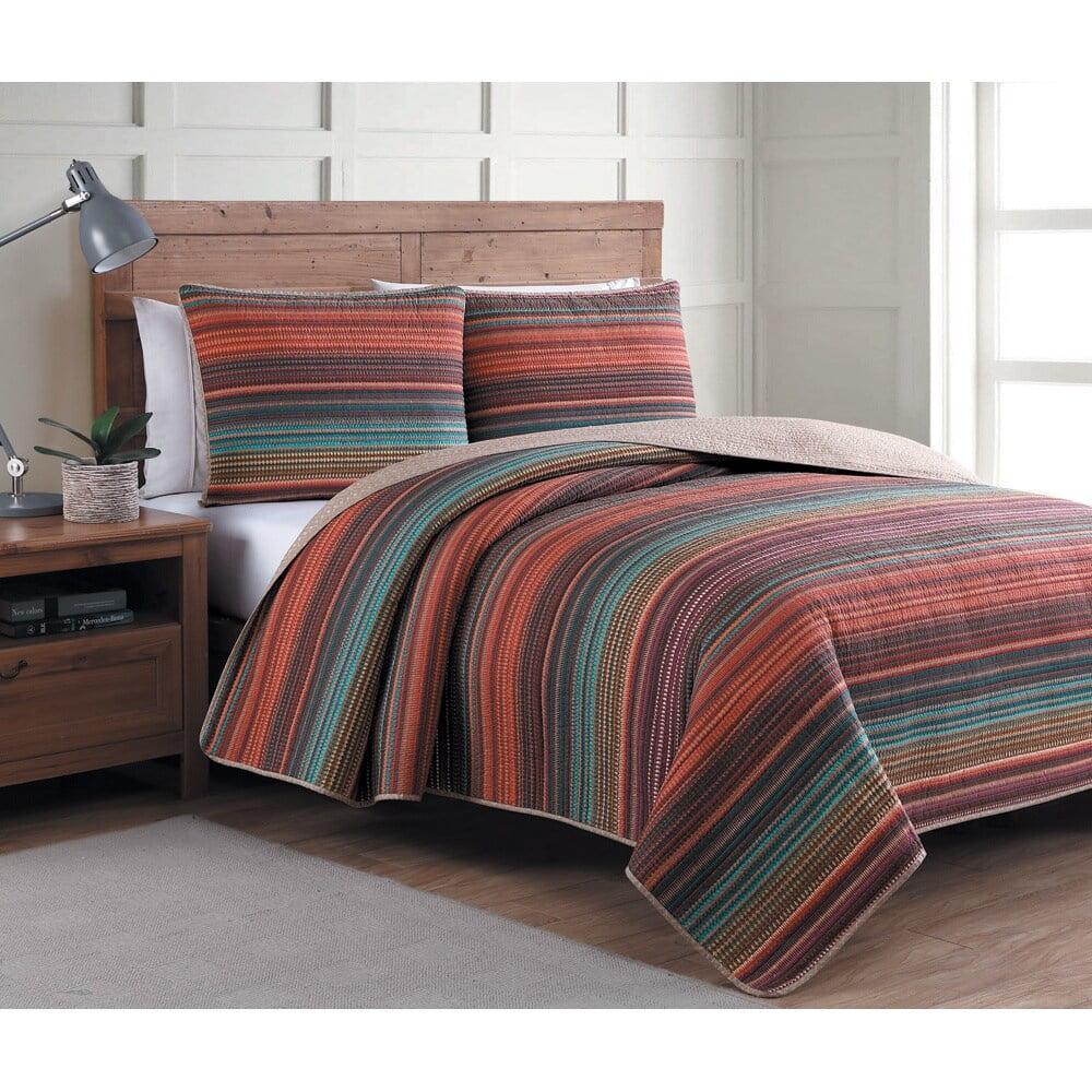American Home Fashion Estate Collection Reversible Quilt Set