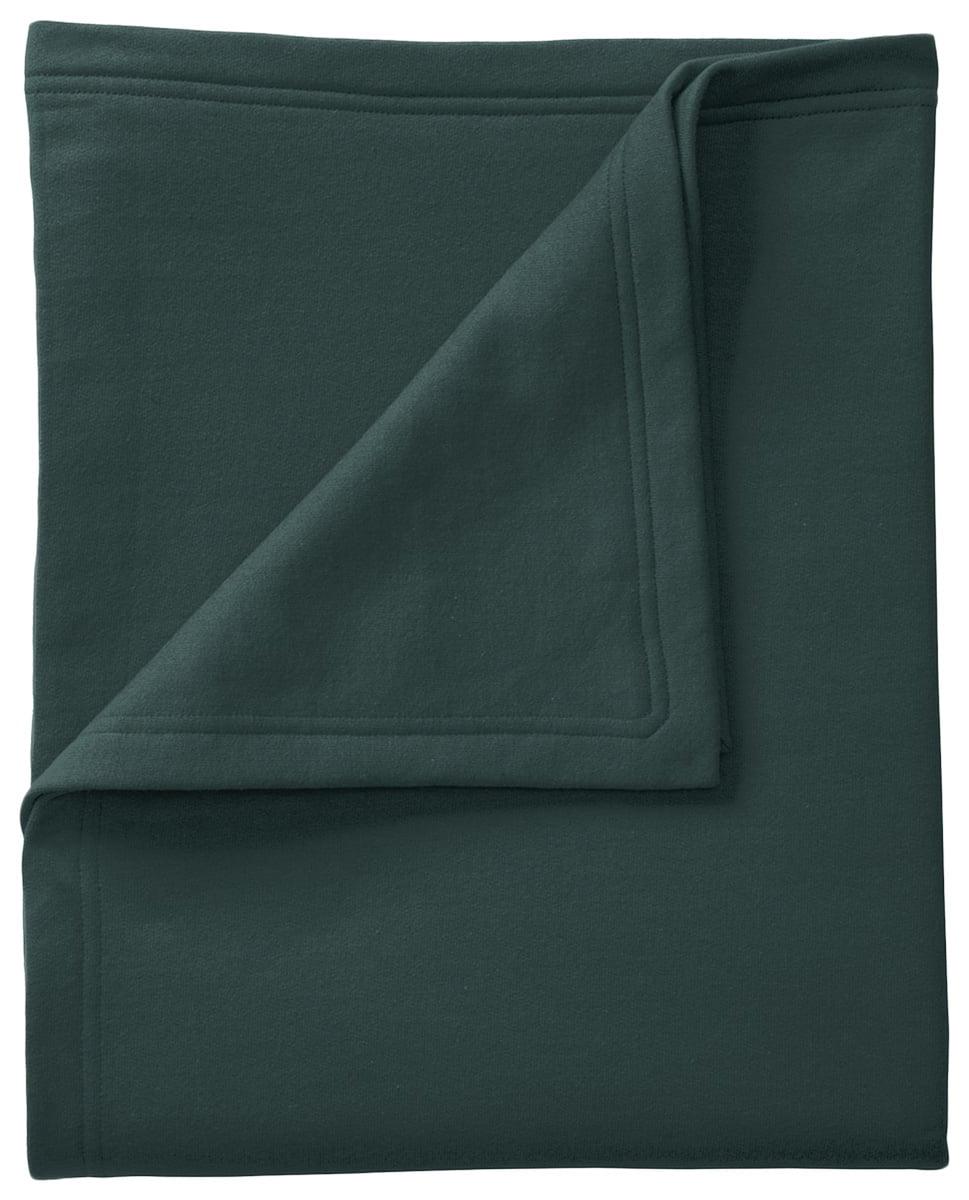 Port & Company Core Fleece Sweatshirt Blanket. BP78 - OSFA Dark Green