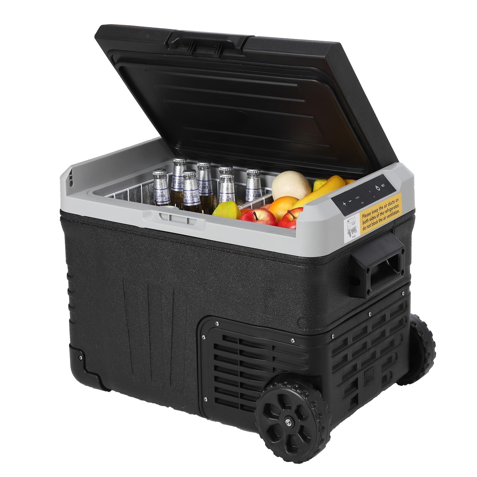 Portable Refrigerator, Portable Freezer, 37 Quart(35L) Electric Cooler