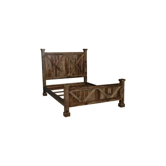 Porter Designs Solid Wood Platform Bed