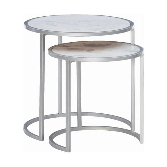 Marble Top Nesting Tables