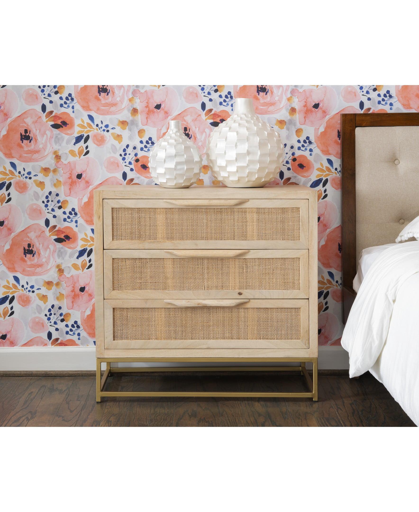 Leanne 3 Drawer 30" W Solid Wood Dresser