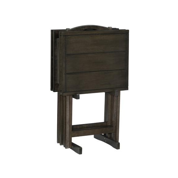 Lisbon Tray Tables, Grey