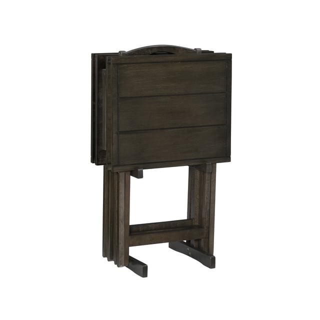 Lisbon Tray Tables, Grey