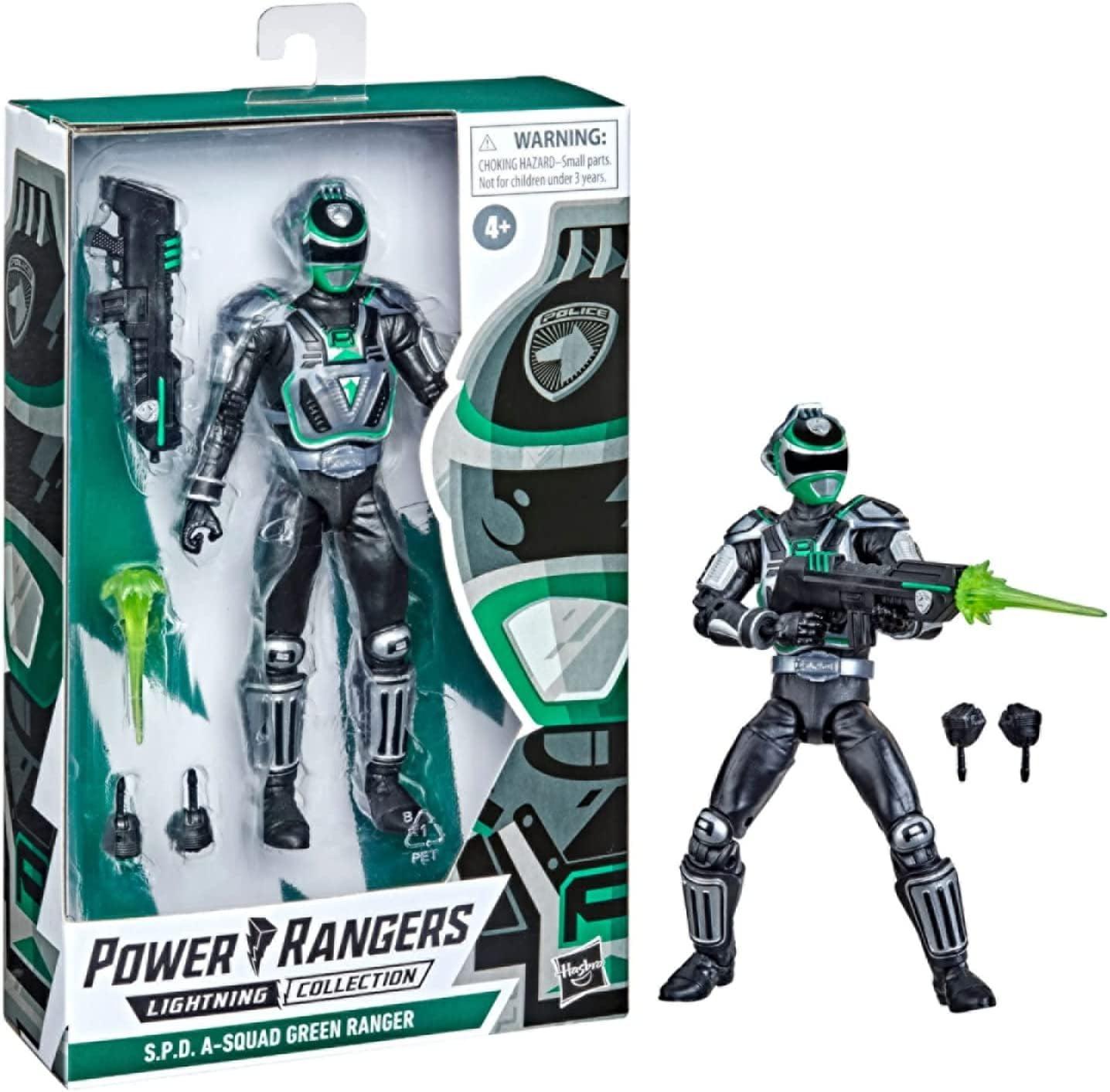 Power Rangers S.P.D. A-Squad Green Ranger Action Figure