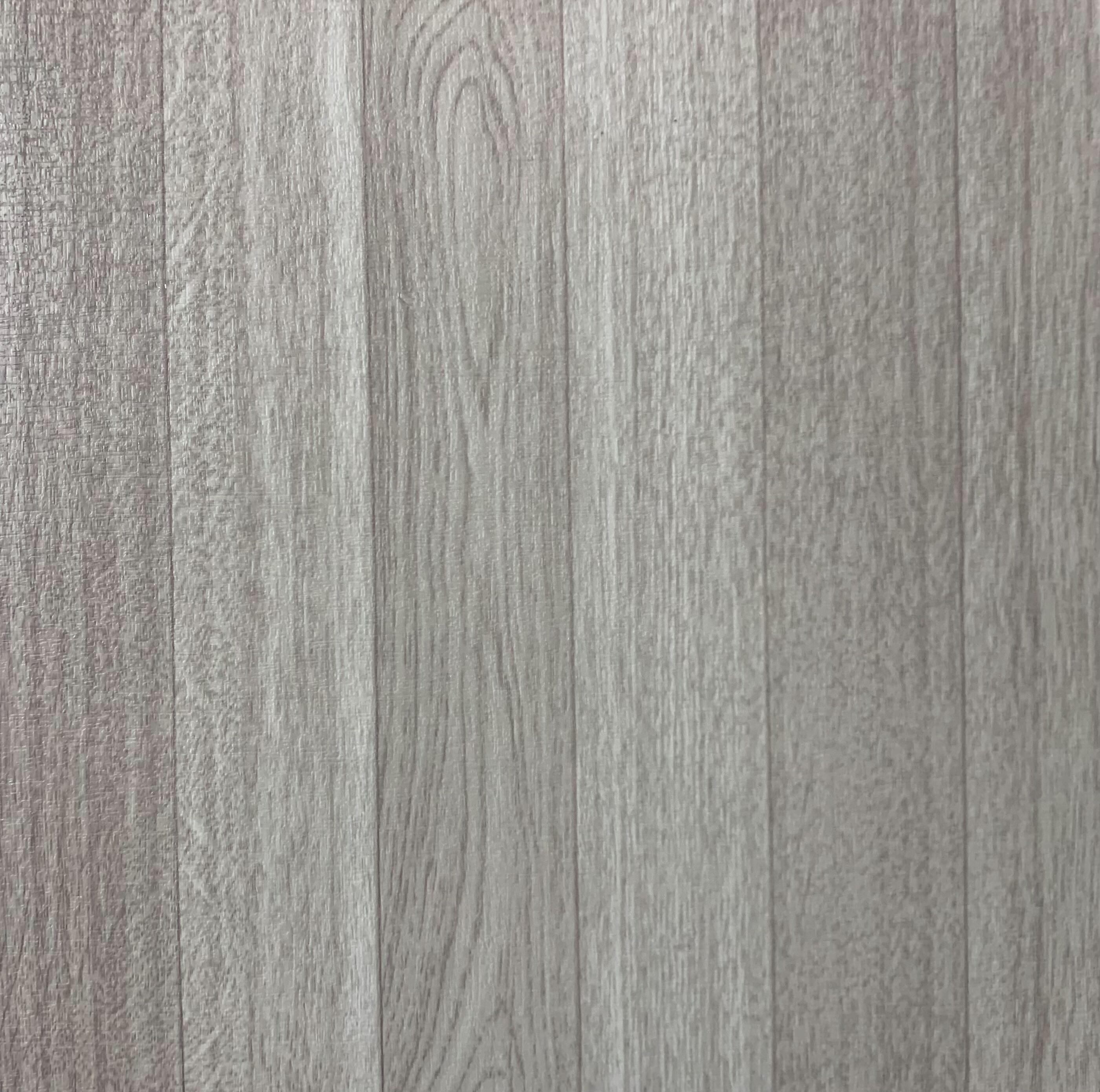 PowerSellerUSA Vinyl Self Adhesive Floor Tiles, 100 Pcs 12x12 inches with 1.2 mm Thickness Contemporary Design Peel and Stick Floor Tile Stickers, Square Flooring Tiles for Kitchen, Silver Planks