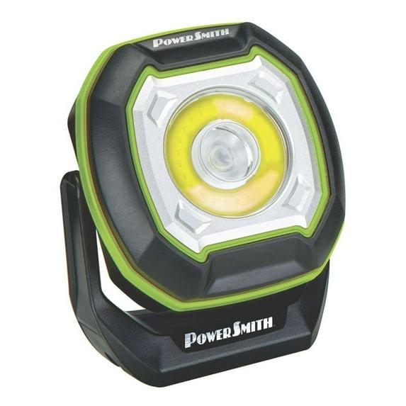 PowerSmith 800 Lumen Rechargeable Hand-Held Flashlight, LED Spot and Flood Light