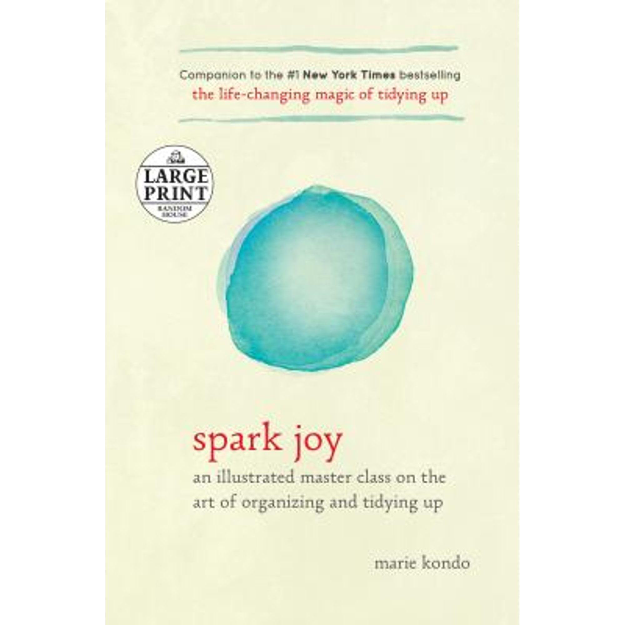 KonMari Joy-Sparking Hardcover Guide to Tidying and Organizing