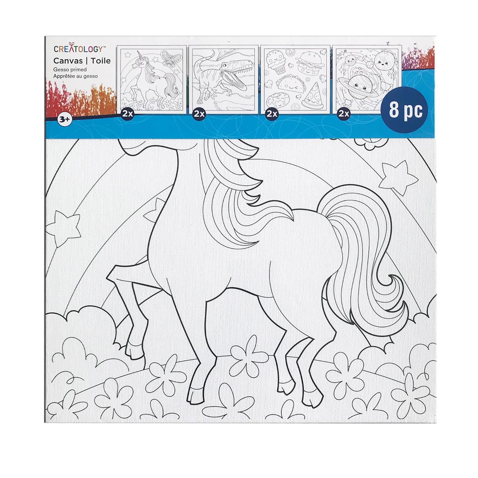 Pre-Printed Canvas Panels By Creatology™ - 8 Pack