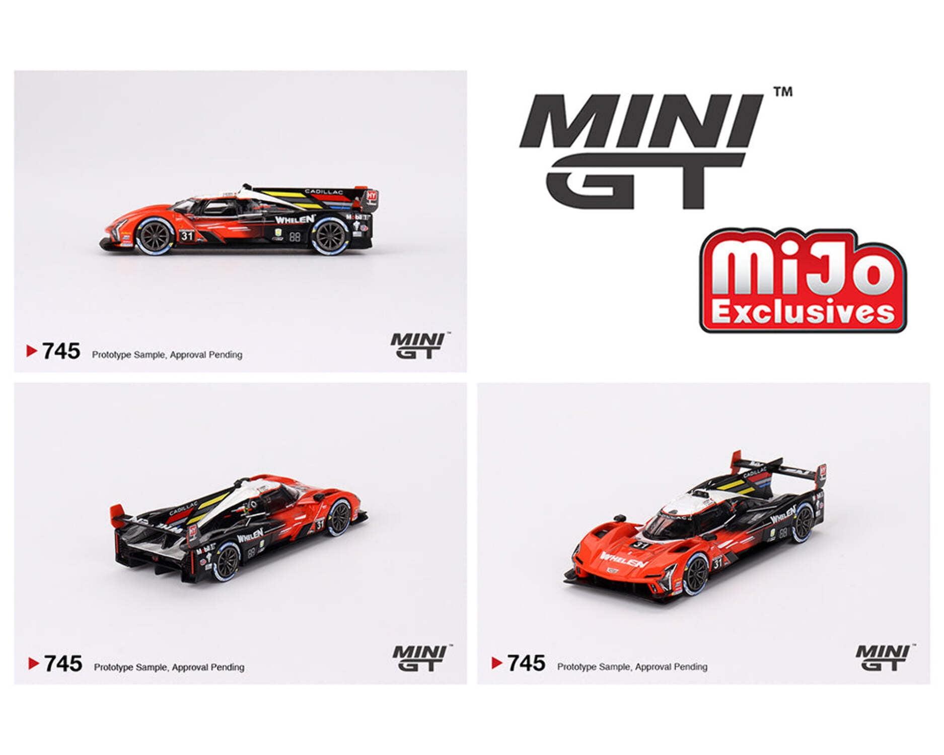 Cadillac V-Series.R #31 "Whelen Engineering Racing" Winner IMSA "12 Hours of Sebring" (2023) 1/64 Diecast Model Car by Mini GT