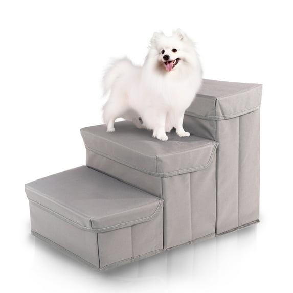 Tucker Murphy Pet™ Wava Padded 3 Step Pet Storage Foldable Steps