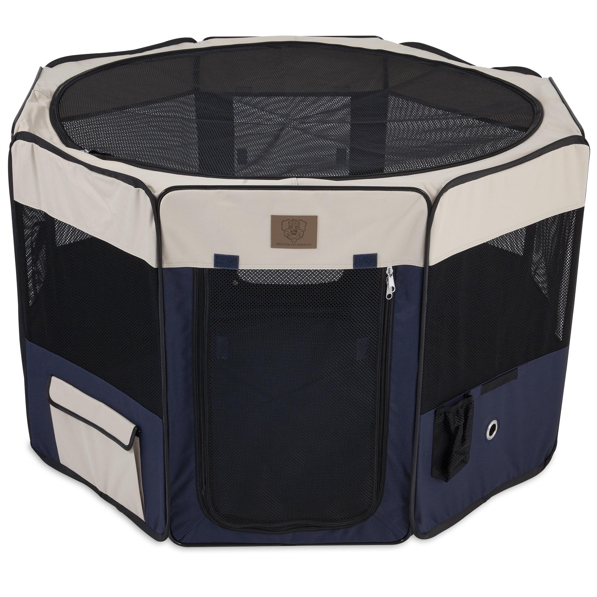 Precision Pet Products 8 Panel Fabric Exercise Pen With Door