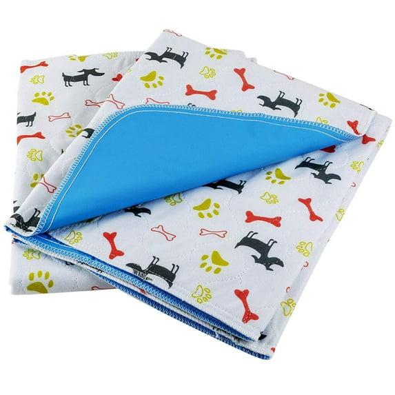 Premium Washable Reusable Pet Pee Pads | Large House Training Mats 28 inches x 31 inches