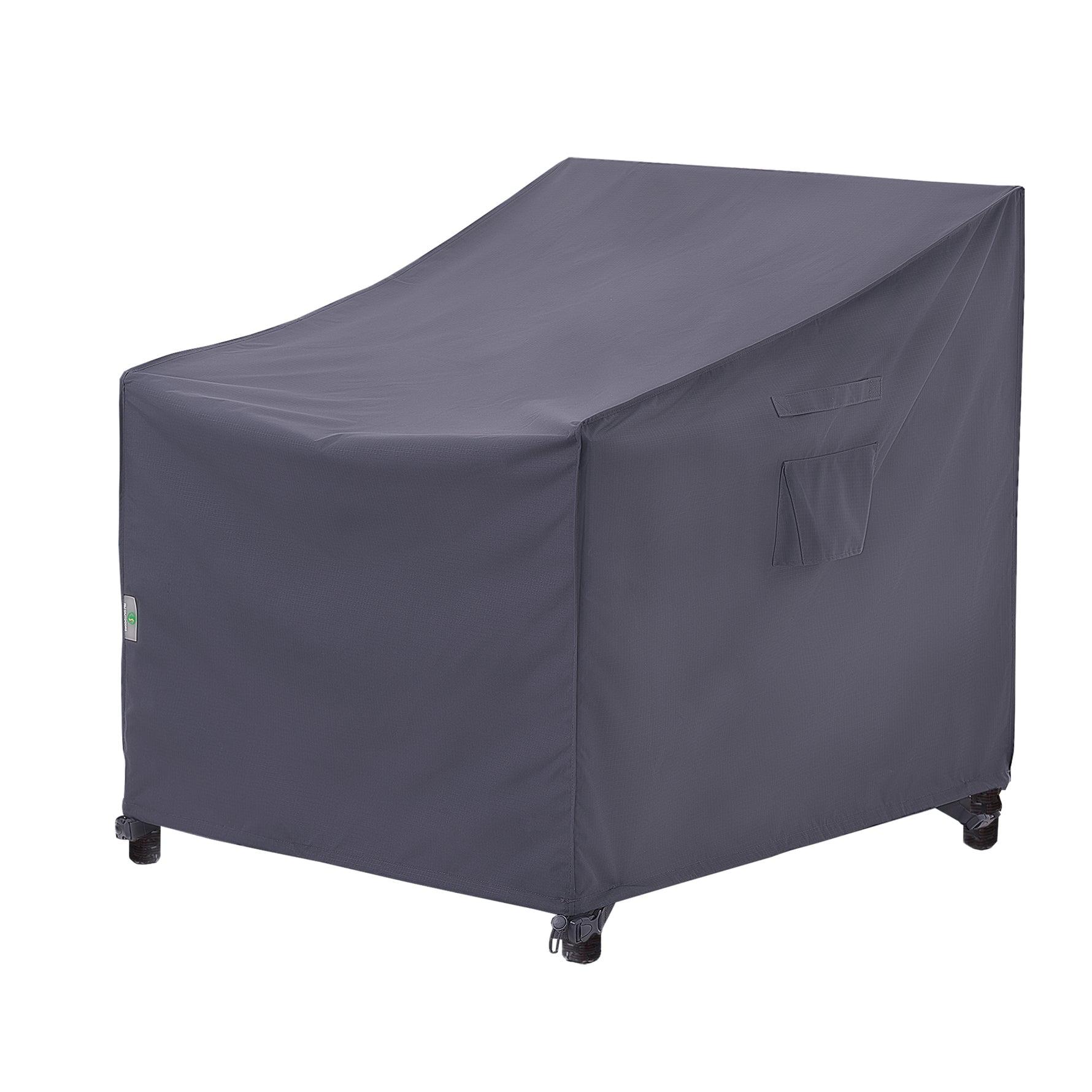 F&J Outdoors Premium Waterproof Outdoor Patio Chair Cover: Latest Rip-Stop Fabric, 3-Year Warranty