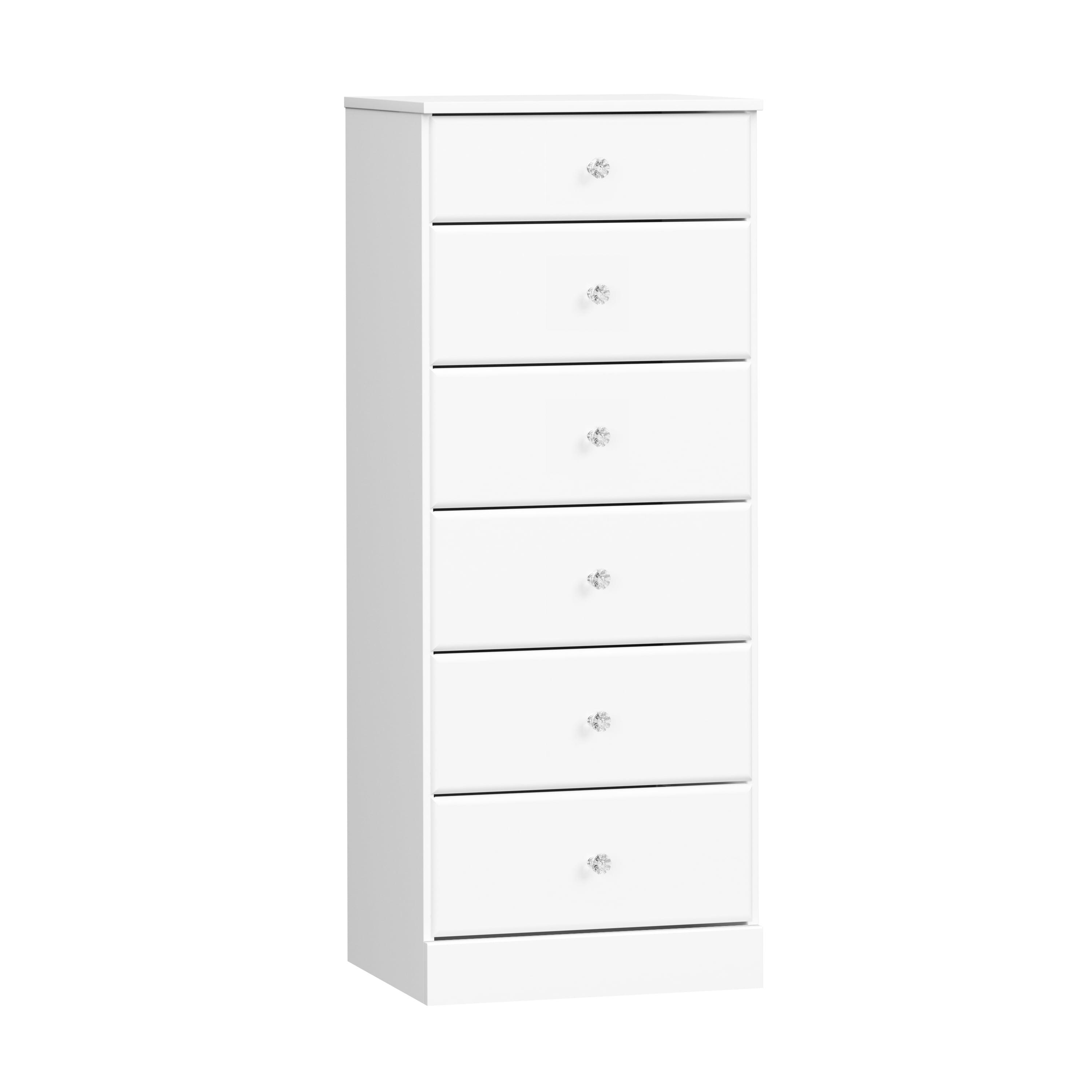 Astrid 6 Drawer Tall Chest - Prepac