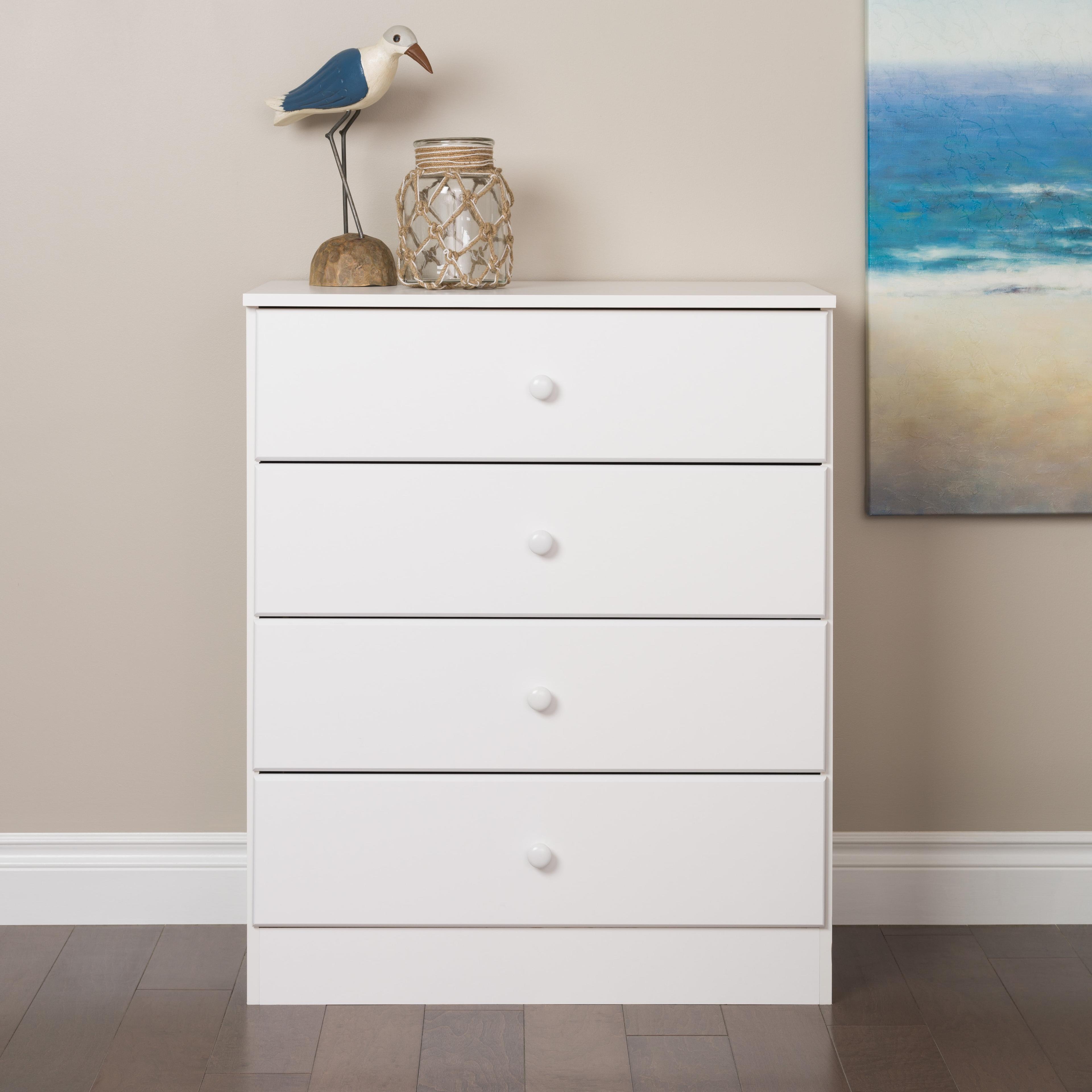 4 Drawers Astrid Dresser - Prepac