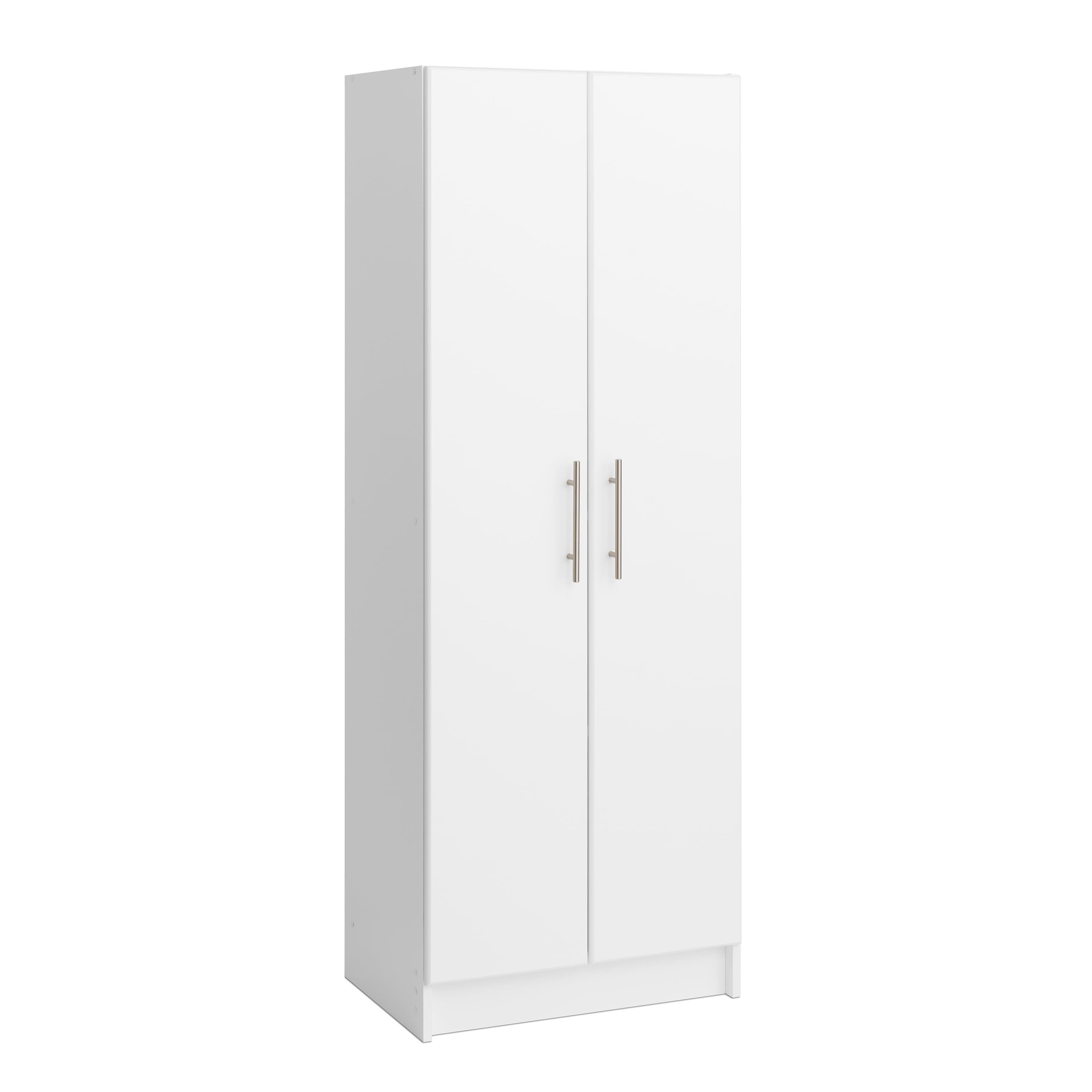 Prepac Elite Deep Storage Cabinet with Fixed and Adjustable Shelves